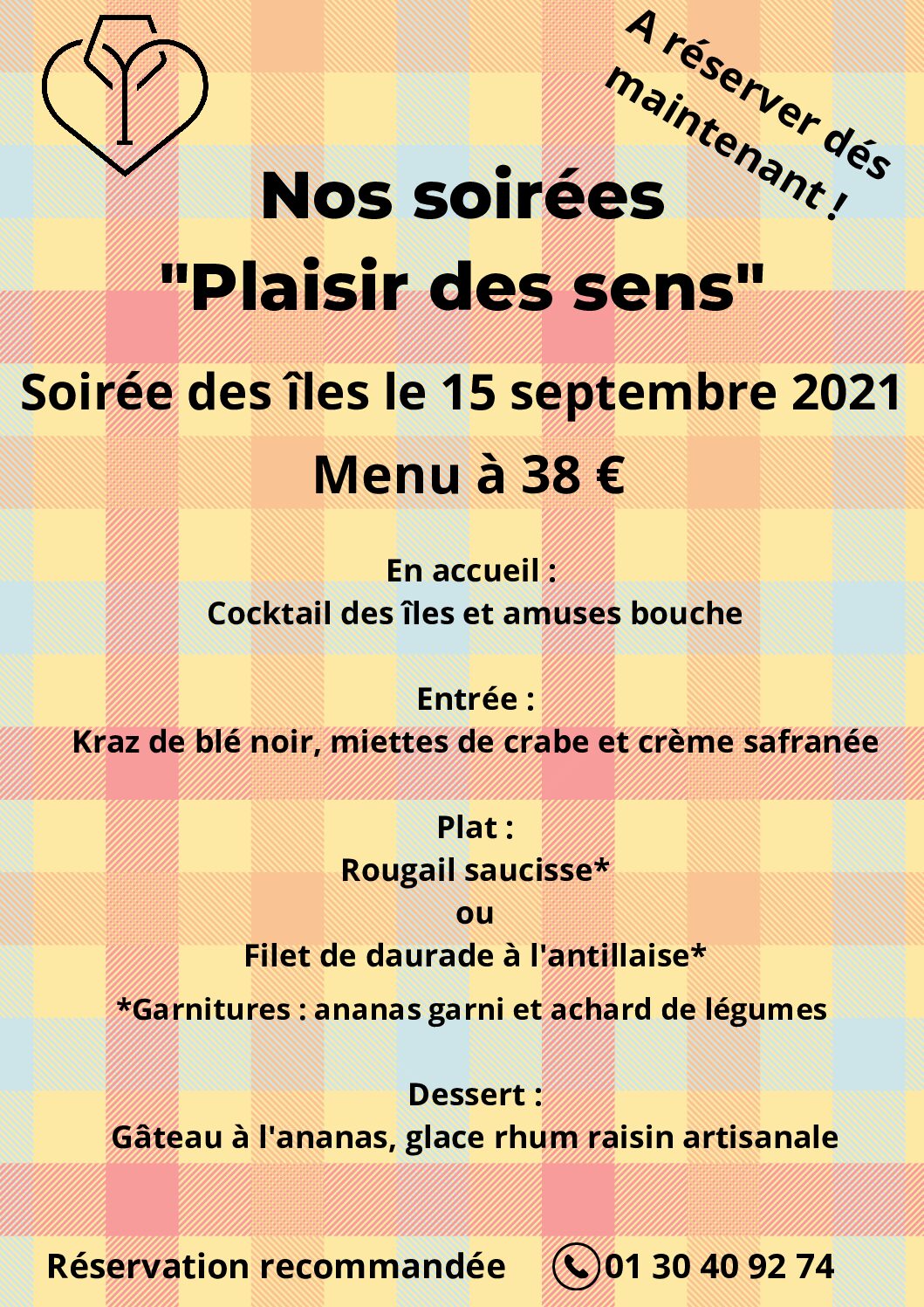 Soirée des îles 15 septembre 2021